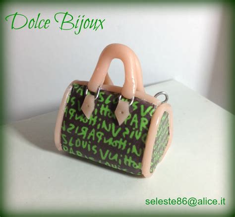 bauletto louis vuitton con inserti verdi